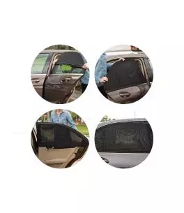 Ηλιοπροστασίες Κουρτινάκια Πλαϊνά Feral Flexible Sunshade 94 x 51 cm 2 Τεμάχια 