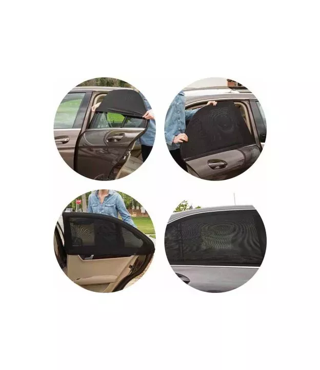 Ηλιοπροστασίες Κουρτινάκια Πλαϊνά Feral Flexible Sunshade 94 x 51 cm 2 Τεμάχια
