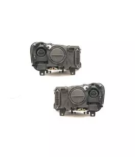 Μπροστινά Φανάρια Set Για Bmw Χ3 F25 10-07.14 Angel Eyes Μαύρα 