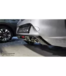Πίσω Διαχύτης με Διπλή Εξάτμιση Opel Corsa F GS-Line (2019-) 