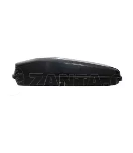 Μπαγκαζιέρα οροφής Junior Easy 180x78x40cm με μονόπλευρο άνοιγμα και κλειδί, 430 λίτρα - μαύρη γυαλιστερή 