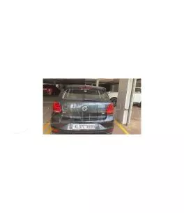 Αεροτομή οροφής για Volkswagen Polo (2011-2017) - GT Style - μαύρη γυαλιστερή 