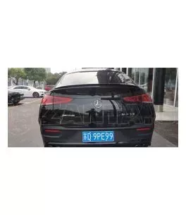 Αεροτομή πορτ μπαγκάζ για Mercedes GLE C167 (2020+) - AMG - μαύρη γυαλιστερή 