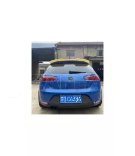 Αεροτομή οροφής για Seat Leon (2009-2012) - μαύρη γυαλιστερή 