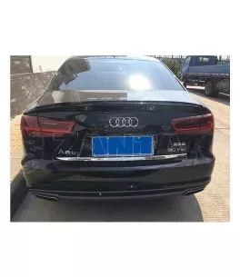 Αεροτομή πορτ μπαγκάζ για Audi A6 C7 (2012-2017) - μαύρη γυαλιστερή 