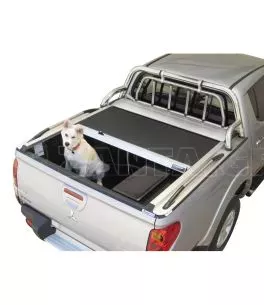 Roll bar ενάμιση σκέλους με προστατευτική αψίδα Mitsubishi L200 Triton 2006-'08-2015 