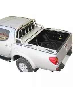 Roll bar ενάμιση σκέλους με προστατευτική αψίδα Mitsubishi L200 Triton 2006-'08-2015 
