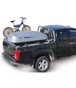 Roll bar ενάμιση σκέλους με προστατευτική αψίδα Isuzu D-Max 2012+ & 2017-2020 