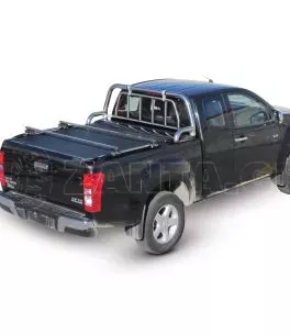 Roll bar ενάμιση σκέλους με προστατευτική αψίδα Isuzu D-Max 2012+ & 2017-2020 