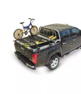 Roll bar ενάμιση σκέλους με προστατευτική αψίδα Isuzu D-Max 2012+ & 2017-2020 