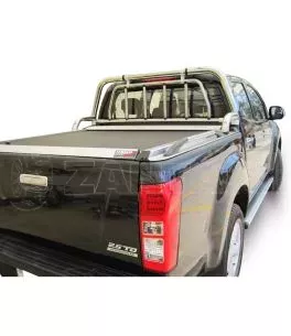 Roll bar ενάμιση σκέλους με προστατευτική αψίδα Isuzu D-Max 2012+ & 2017-2020 