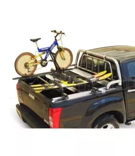 Roll bar ενάμιση σκέλους με προστατευτική αψίδα Isuzu D-Max 2012+ & 2017-2020 