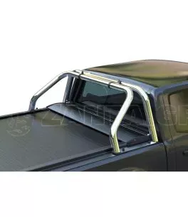 Ανοξείδωτο Roll bar δύο σκελών Nissan D22-NP300 (Navara) 