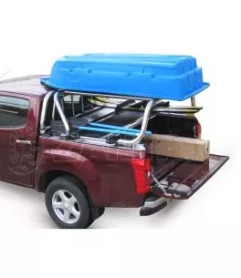 Roll bar δύο σκελών με προστατευτική αψίδα Isuzu D-Max 2012+ & 2017-2020 