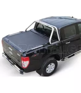 Ανοξείδωτο Roll bar δύο σκελών Ford Ranger 2012+ 2016+ 2020+ 