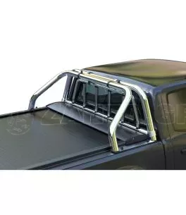 Roll bar δύο σκελών με προστατευτική αψίδα Nissan D22-NP300 (Navara) 