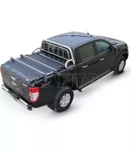 Roll bar ενάμιση σκέλους με προστατευτική αψίδα Mazda BT 50 2012+ 