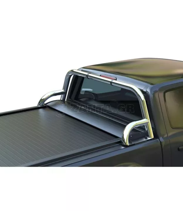 Ανοξείδωτο Roll bar ενάμιση σκέλους Nissan D22-NP300 (Navara)