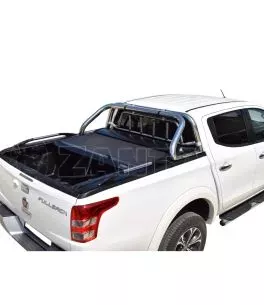 Roll bar δύο σκελών με προστατευτική αψίδα Fiat Fullback 