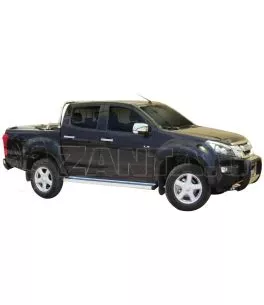 Σκαλοπάτια πλατιά αλουμινίου Isuzu D-Max 2012+ & 2017-2020 