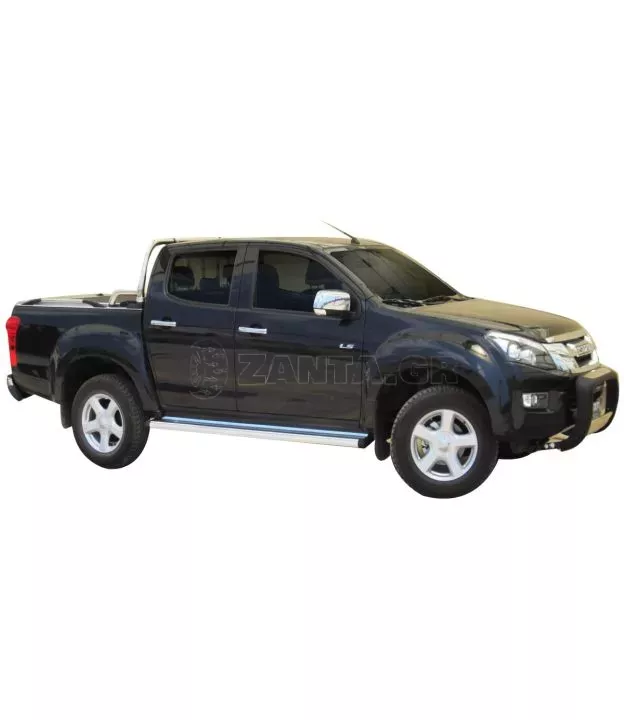 Σκαλοπάτια πλατιά αλουμινίου Isuzu D-Max 2012+ & 2017-2020