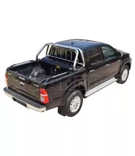 Roll bar δύο σκελών με προστατευτική αψίδα Toyota Hilux (Vigo) '03-2005-'06-2016 