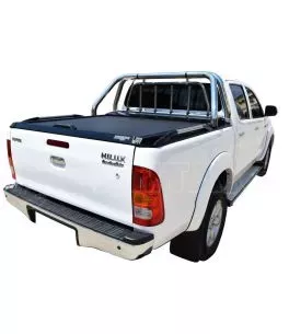 Roll bar δύο σκελών με προστατευτική αψίδα Toyota Hilux (Vigo) '03-2005-'06-2016 