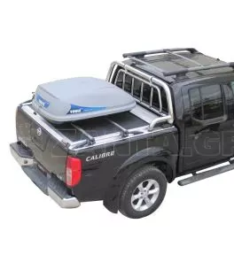 Roll bar ενάμιση σκέλους με προστατευτική αψίδα Nissan D40 (Navara) 