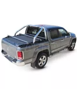 Aνοξείδωτες Mπάρες - κόντρες για το VW Amarok με OEM Φ76 roll bar Volkswagen Amarok 2010-2022 