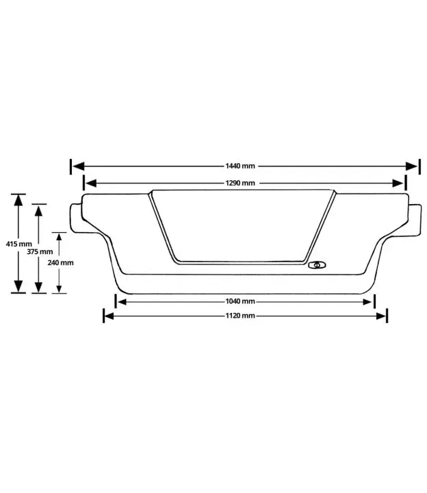 Oπλοθήκη κυνηγών/εργαλειοθήκη Ford Ranger 1998-2007