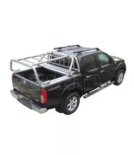 Ανοξείδωτη σχάρα φόρτωσης καρότσας  Nissan D22-NP300 (Navara) 