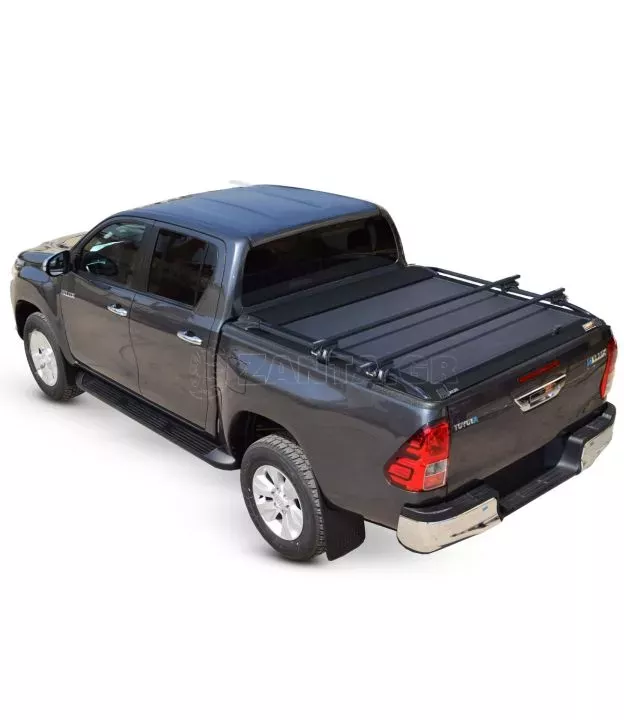 Aνοξείδωτες Mπάρες Μαύρο ματ Toyota Hilux (Revo) '07-2016-