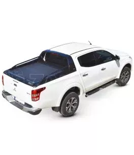 Πολυεστερικό roll bar με κουπαστές σε Μαύρο Ματ Mitsubishi L200 Triton 2015-2019 & 2020+ 