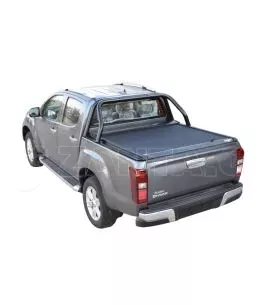 Μαύρο ματ ανοξείδωτο Roll bar δύο σκελών Isuzu D-Max 2012+ & 2017-2020 