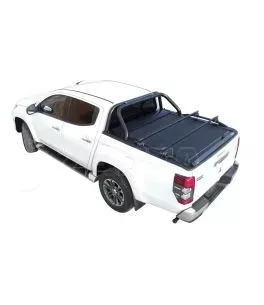 Μαύρο ματ ανοξείδωτο Roll bar δύο σκελών Mitsubishi L200 Triton 2015-2019 & 2020+ 