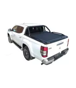 Μαύρο ματ ανοξείδωτο Roll bar δύο σκελών Mitsubishi L200 Triton 2015-2019 & 2020+ 