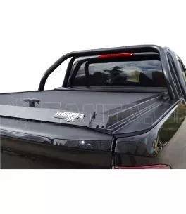 Μαύρο ματ ανοξείδωτο Roll bar δύο σκελών Nissan D23-NP300 2016+ 