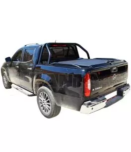 Μαύρο ματ ανοξείδωτο Roll bar δύο σκελών Mercedes X-Class 