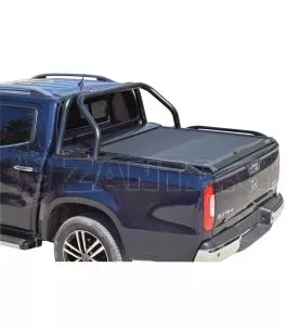Μαύρο ματ ανοξείδωτο Roll bar δύο σκελών Mercedes X-Class 
