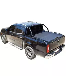 Μαύρο ματ ανοξείδωτο Roll bar δύο σκελών Mercedes X-Class 