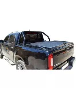 Μαύρο ματ ανοξείδωτο Roll bar δύο σκελών Mercedes X-Class 