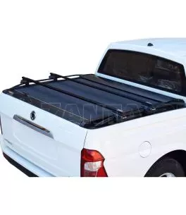 Aνοξείδωτες Mπάρες Μαύρο ματ  SsangYong Actyon Sports 2015+ 