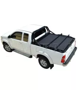 Aνοξείδωτες Mπάρες Μαύρο ματ  Toyota Hilux (Vigo) '03-2005-'06-2016 