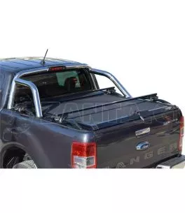 Aνοξείδωτες Mπάρες Μαύρο ματ για Ford με OEM roll bar Ford Ranger 2012+ 2016+ 2020+ 
