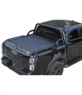 Μαύρο ματ ανοξείδωτο Roll bar ενάμιση σκέλους  Isuzu D-Max 2021+ 
