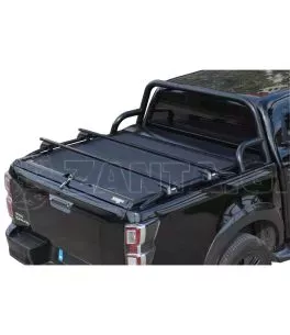 Μαύρο ματ ανοξείδωτο Roll bar ενάμιση σκέλους  Isuzu D-Max 2021+ 