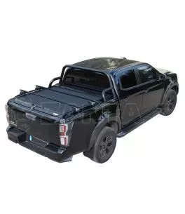 Μαύρο ματ ανοξείδωτο Roll bar ενάμιση σκέλους  Isuzu D-Max 2021+ 