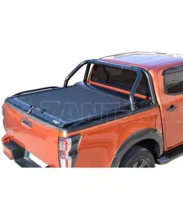 Μαύρο ματ ανοξείδωτο Roll bar δύο σκελών Isuzu D-Max 2021+ 
