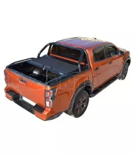 Μαύρο ματ ανοξείδωτο Roll bar δύο σκελών Isuzu D-Max 2021+ 