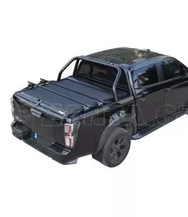Μαύρο ματ ανοξείδωτο Roll bar δύο σκελών Isuzu D-Max 2021+ 